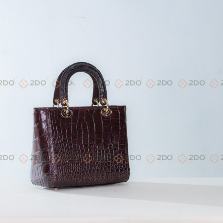 Túi Xách Da Cá Sấu Dior Cao Cấp - Ảnh 2