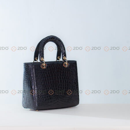 Túi Xách Da Cá Sấu Dior Cao Cấp - Ảnh 10
