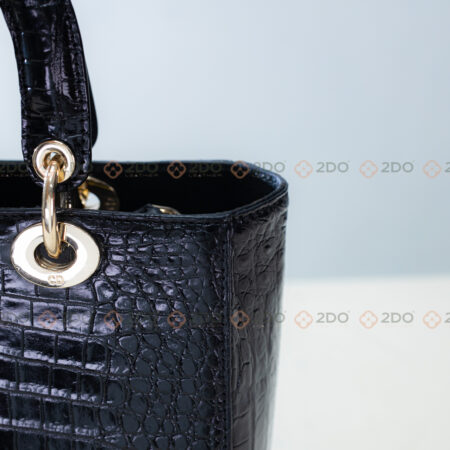 Túi Xách Da Cá Sấu Dior Cao Cấp - Ảnh 6