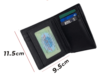 Alternative view of 1 mặt Ví Da Cá Sấu Đan Viền ĐỨNG 1 MẶT Cao Cấp