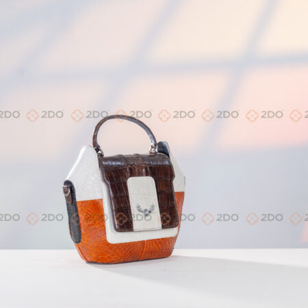 Túi Xách Da Cá Sấu Màu Sắc Độc Đáo - Ảnh 27
