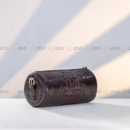 Túi Trống Da Cá Sấu Gù Cao Cấp - Ảnh 30