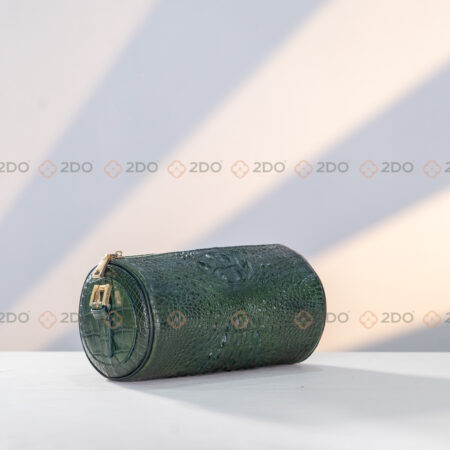 Túi Trống Da Cá Sấu Gù Cao Cấp - Ảnh 28