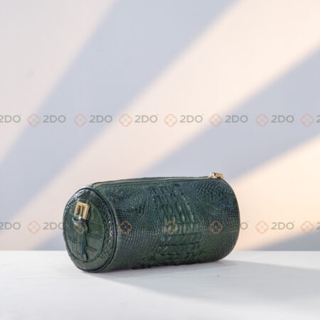 Túi Trống Da Cá Sấu Gù Cao Cấp - Ảnh 27