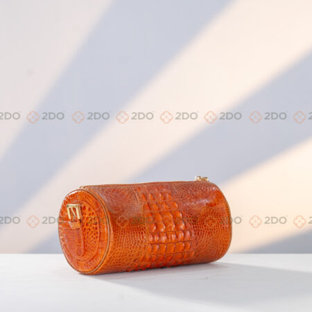Túi Trống Da Cá Sấu Gù Cao Cấp - Ảnh 24